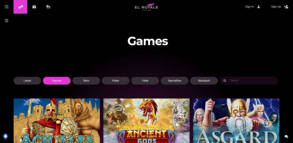 el royale casino app