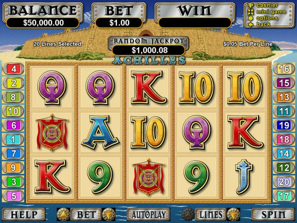 An Epic Odyssey with Achilles Slot at El Royale Casino